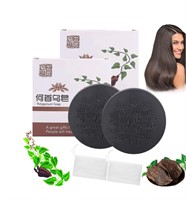 CHUANGJIA 2PCS Gray Hair Reverse Bar Soap BB 03/26