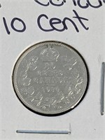 1914 Canada King George V 10 Cent