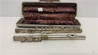 Vintage flute with case