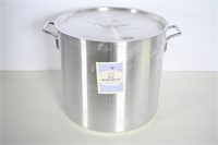 60 Qt Aluminum Stock Pot/ Lid - New