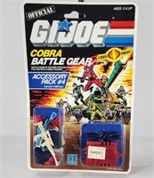 1986 G I Joe Cobra Battle Gear Pack #4 On Card