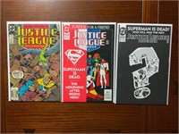 DC Comics 3 piece Justice League (1987) 21-71