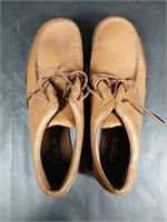 Rocs by Rockport Tan Leather Oxford Shoes