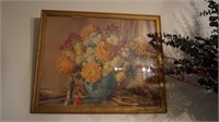 Vintage Framed Picture by M Gernard 1952?