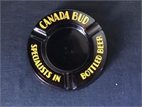 CANADA BUD BEER ADVERTISING ASHTRAY