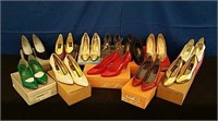 Box lot of Woman's Designer Shoes
