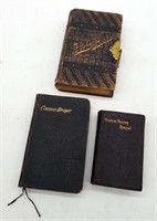 Early 1900's Common Prayer Hymnal, Bible Prayer Bk