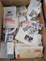 Vintage stamps and letters