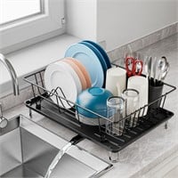 iSPECLE Dish Drying Rack with Drainboard