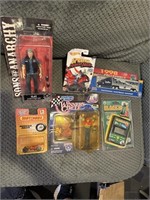 Mixed toy lot: clay SOA Spider-Man Dallas c