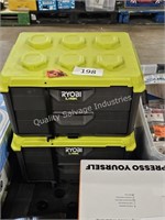 2- ryobi link 2-drawer tool boxes
