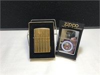 2 Zippo Lighters - US Seal