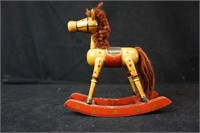All Wooden Rocking Horse