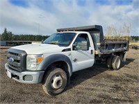 2011 Ford F550 11' S/A Dump Truck