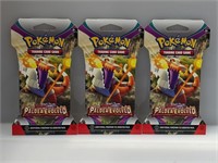 (3) Pokemon Paldea Evolved Booster Pack