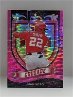 2021 Panini Chronicles Pink Prizm Juan Soto 18