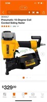 Dewalt coil siding nailer