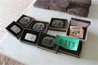 Lot of Misc JD Belt Buckles