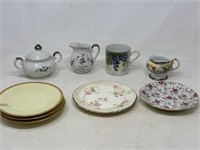 Assortment of porcelain 3 T&V Limoges France