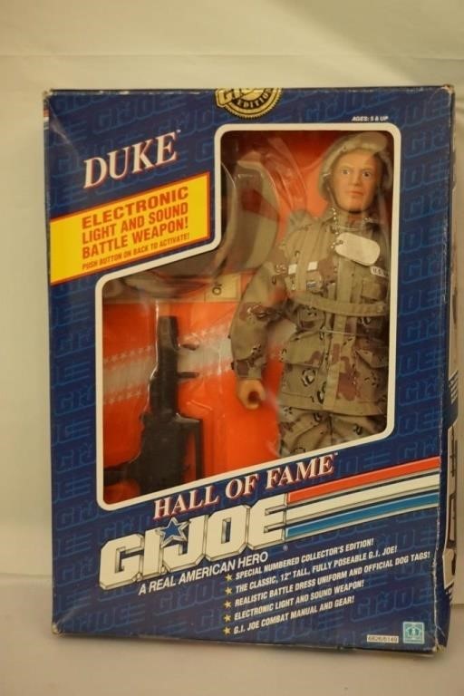 1991 GI JOE Action Figure Duke Animated