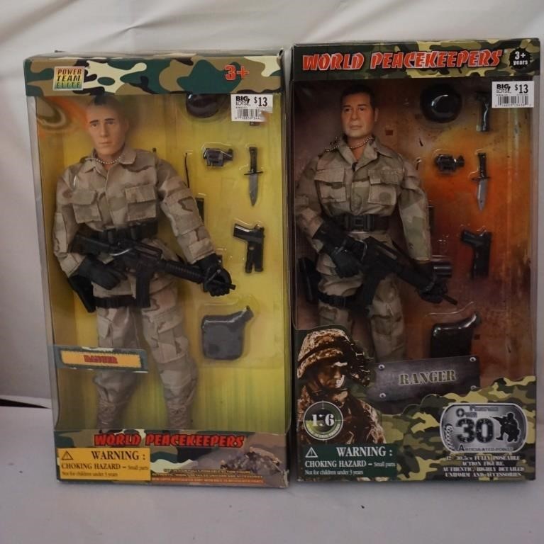 Military Action Figures (2)