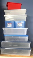 9 storage containers