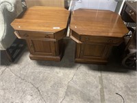 Pair of Harden end tables.