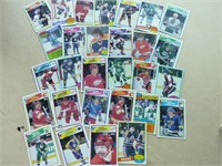 lot vieilles carte de hockey o pee chee
 1988