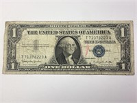 1957 B US $1 Silver Certificate