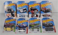 8 New Hot Wheels - Viper, Corvette, Police