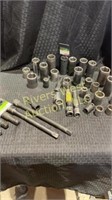 Assorted 1/2” drive