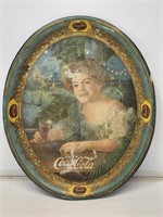 Rare 1909 Coca-Cola Hilda Clark Serving Tray