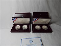 (2) 1999 US Mint Dolly Madison Silver Dollars