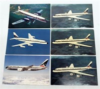 Vintage Airline Ephemera DELTA Post Cards & Pan-Am