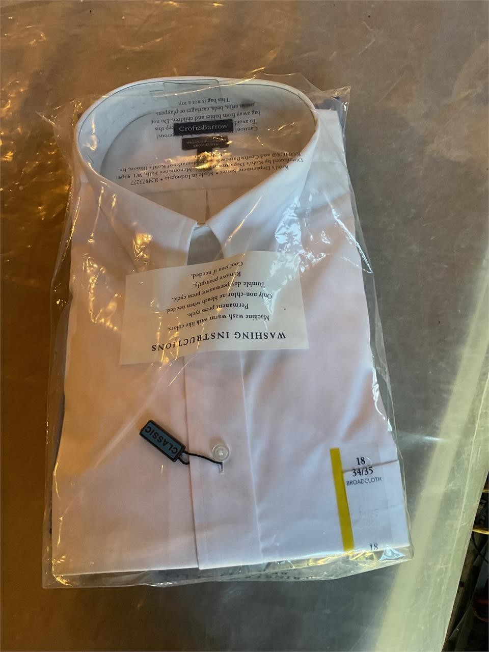 Pair of new dress shirts