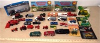 (32) Toys - Trucks, Tractors, Implements & More