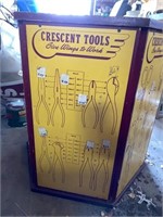 Wooden Crescent Tool Display