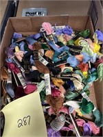 EMBROIDERY THREAD LOT