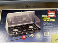 2 BURNER PROPANE STOVE NEW