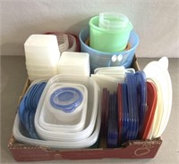 Food storage with lids