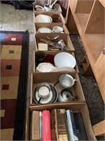 7 Box Lots Household Items- See Pictures