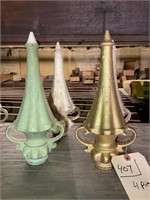 Architectural cast iron Finial awning parts