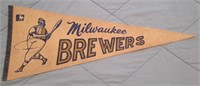 1970's Milwaukee Brewers Pennant