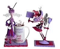 Dolly Mama's Dazzling Divas Two Figurines