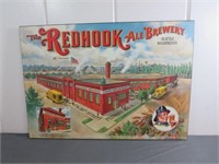 *Pressboard Redhook Ale Brewery Sign