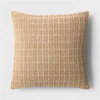 Marled Knit Square Throw Pillow - Threshold