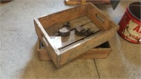 Vernors Wood Crate & Trojan Powder Co. Wd. Box