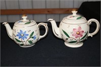 Shawnee Pottery Blue Daisy and pink flower