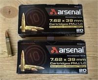 7.62mm x 39mm Ammo | 30 Rounds