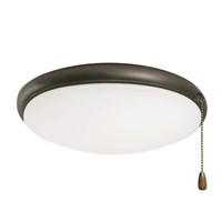 3.7 x 10in Zephyr 2-Light Oil-Rubbed Bronze Ceilin